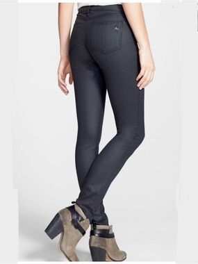 Rag & Bone The Coated Legging Shore Ditch Revolve Low-Rise Skinny Size 30